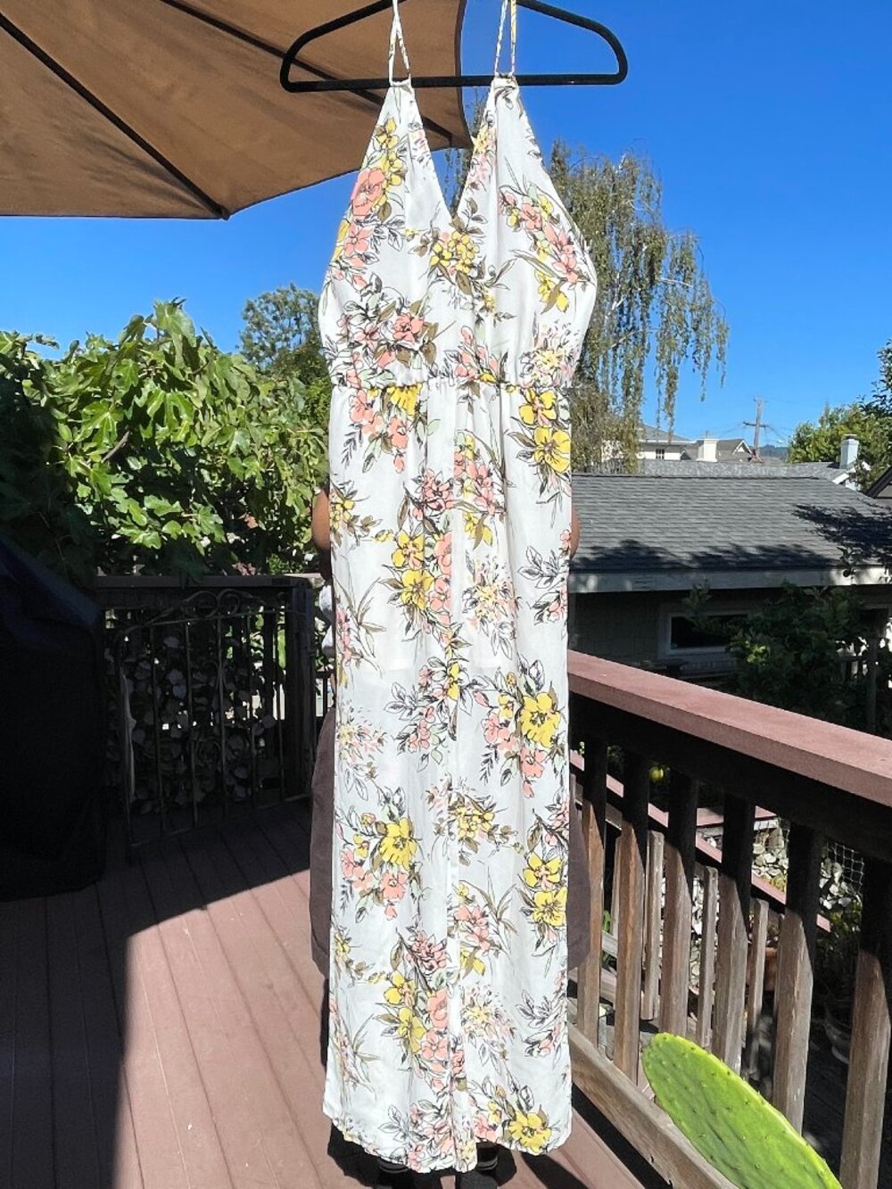 Leith Floral Halter Tie Jumpsuit - 2/4